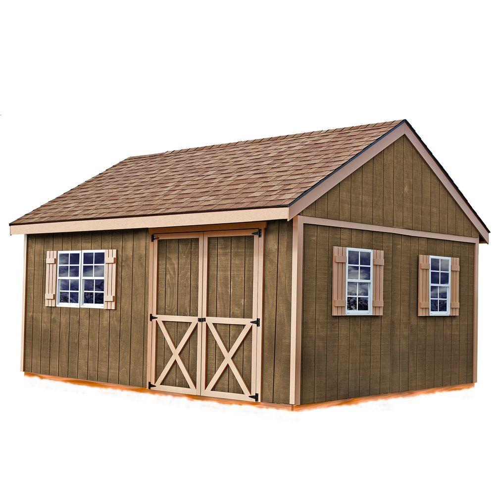 Best Barns New Castle 16 Ft X 12 Wood Storage Shed Kit Newcastle 1612 The Home Depot Best Barns New Castle 16 Ft X 12, Home Depot Outdoor Sheds