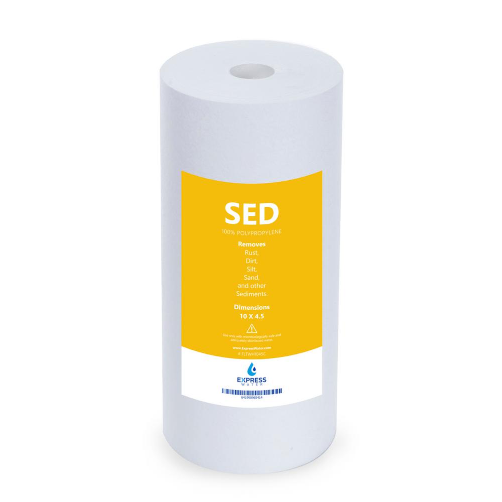 Express Water 4.5 x 10 in. Sediment Replacement Filter Cartridge SED