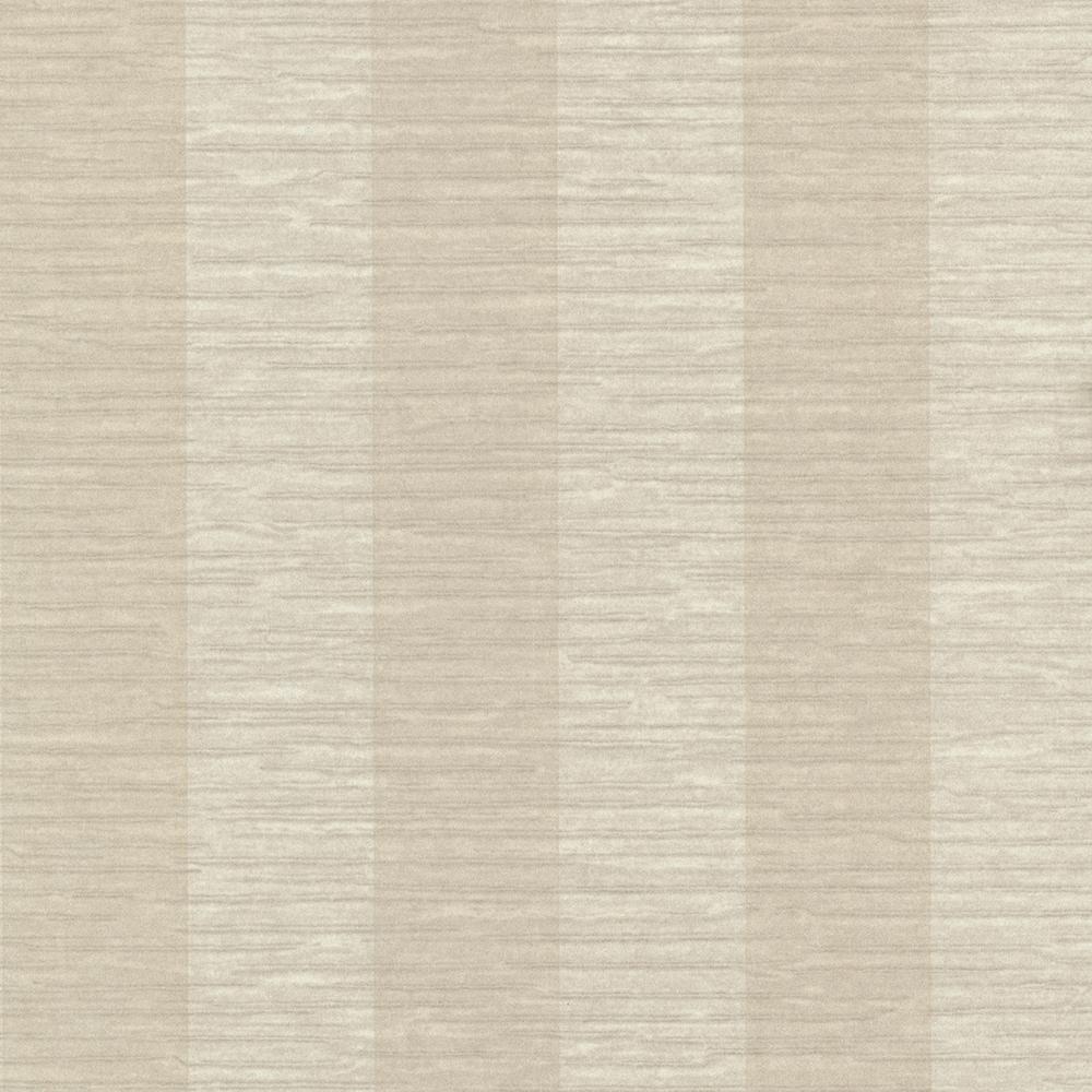 UPC 091212545625 product image for Kenneth James Karmen Taupe Crepe Stripe Strippable Wallpaper Covers 56.4 sq. ft. | upcitemdb.com