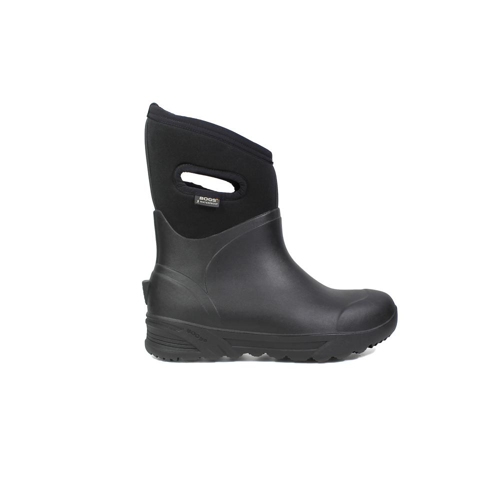 BOGS Bozeman Mid Men 11 in. Size 13 Black Rubber with Neoprene ...