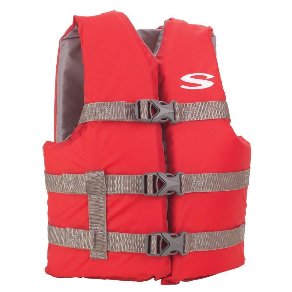 Stearns Youth Red Boating Life Vest The Home Depot