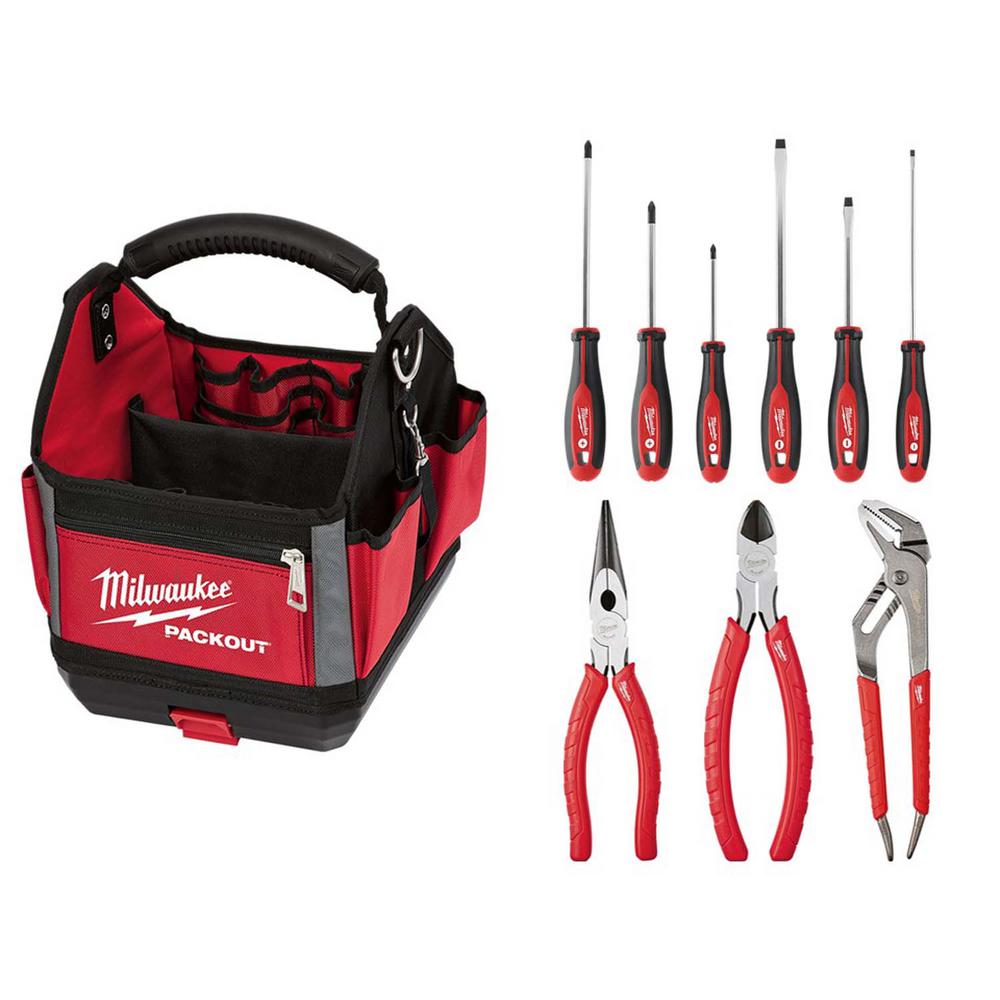 Milwaukee Electrician Hand Tool Set (3-Piece)-48-22-4045-48-22-2145-48 ...