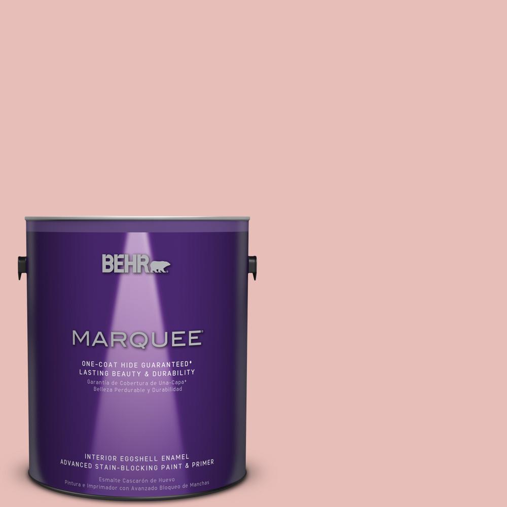 BEHR Premium Plus Ultra 1gal. M1201 Pink Proposal Eggshell Enamel