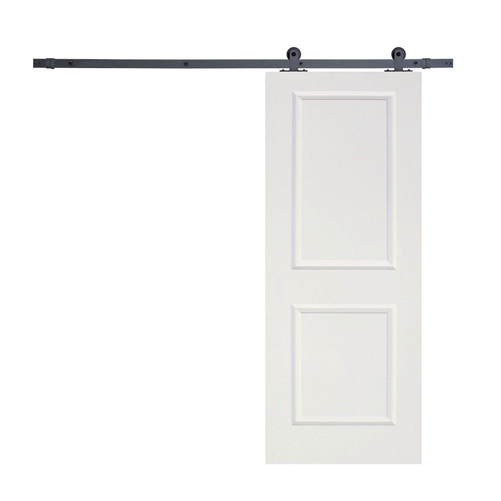 2 Panel Barn Doors Interior & Closet Doors The Home Depot