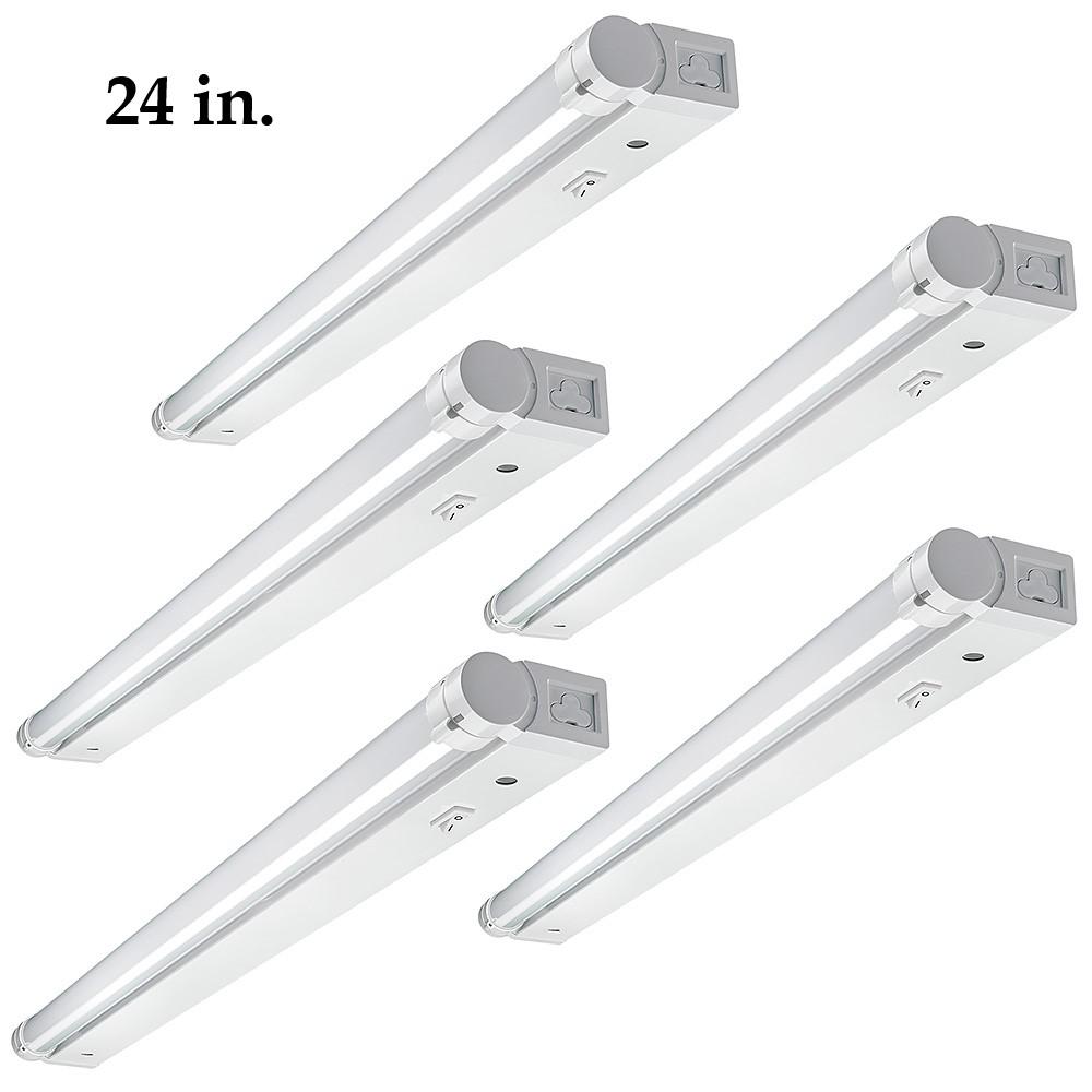 Eti 24 In Led Beam Adjustable Under Cabinet Strip Light Linkable