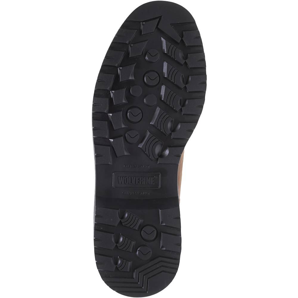 wolverine men's floorhand 6 inch waterproof steel toe work shoe