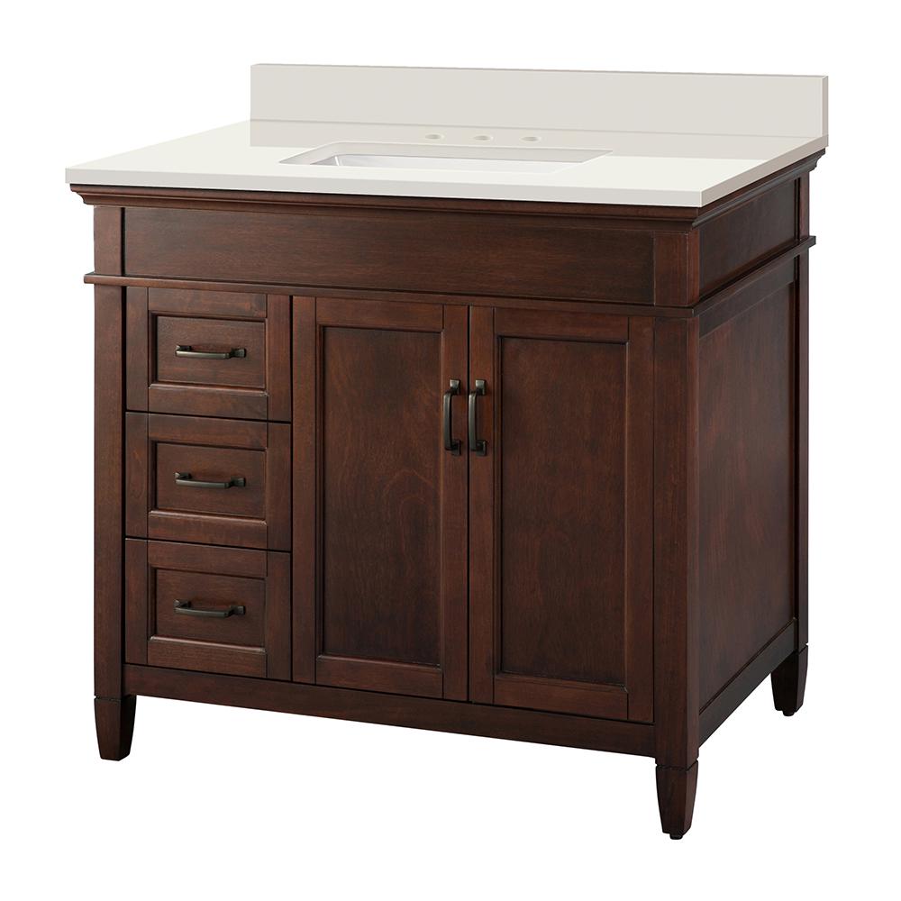  Home Decorators Collection Ashburn  37 in x 22 in Vanity 