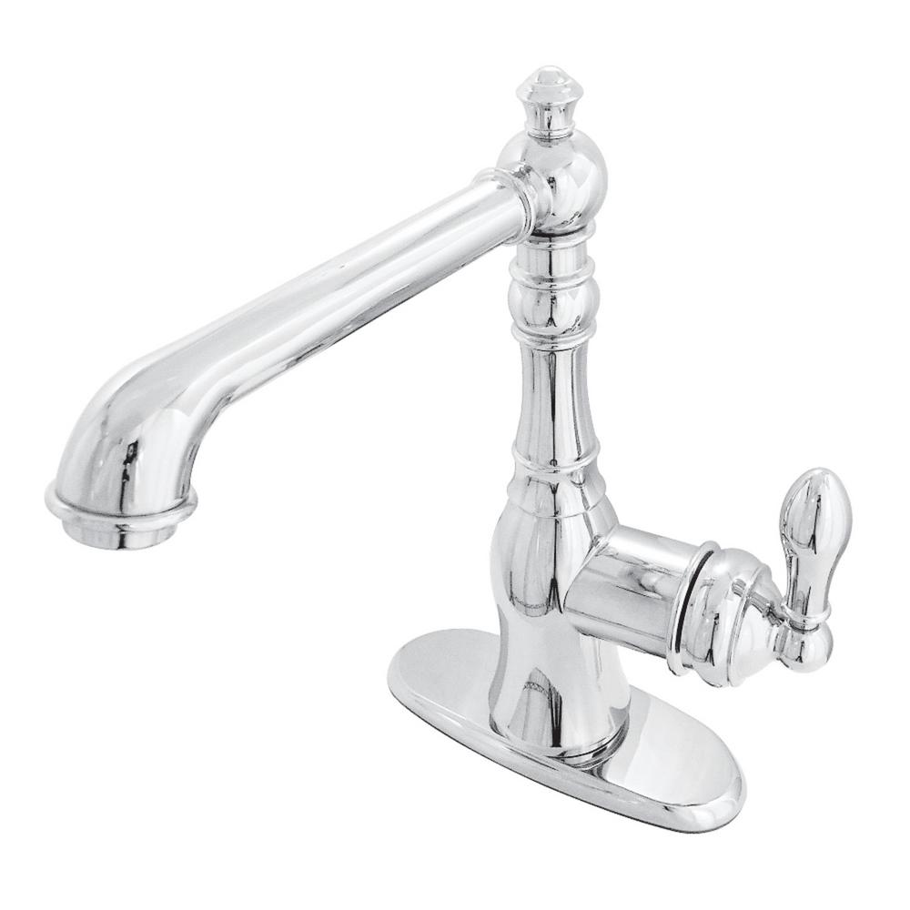 Kingston Brass American Classic SingleHandle Bar Faucet in Polished