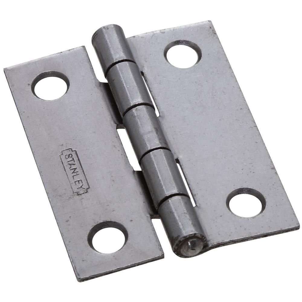 StanleyNational Hardware 2 in. Narrow Utility Hinge NonRemovable Pin