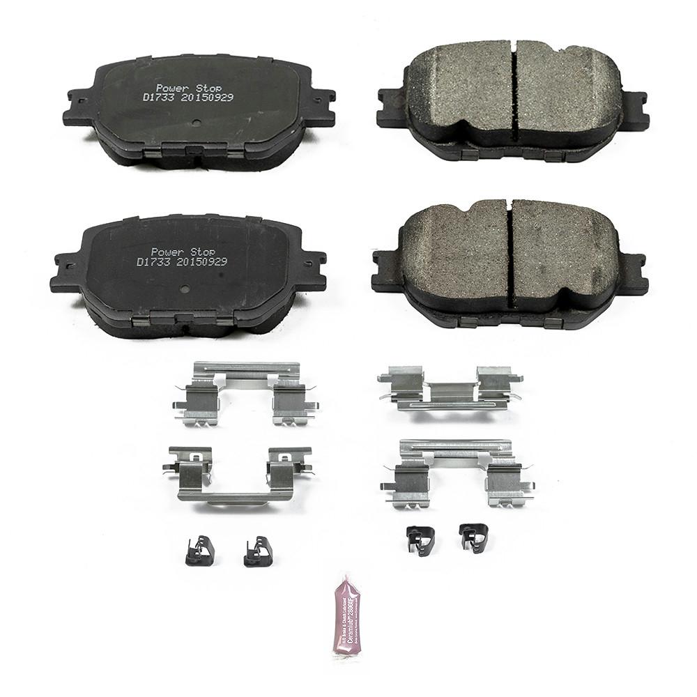 Power Stop Disc Brake Pad Set 2014 2015 Lexus Is250 17 1733 The Home Depot