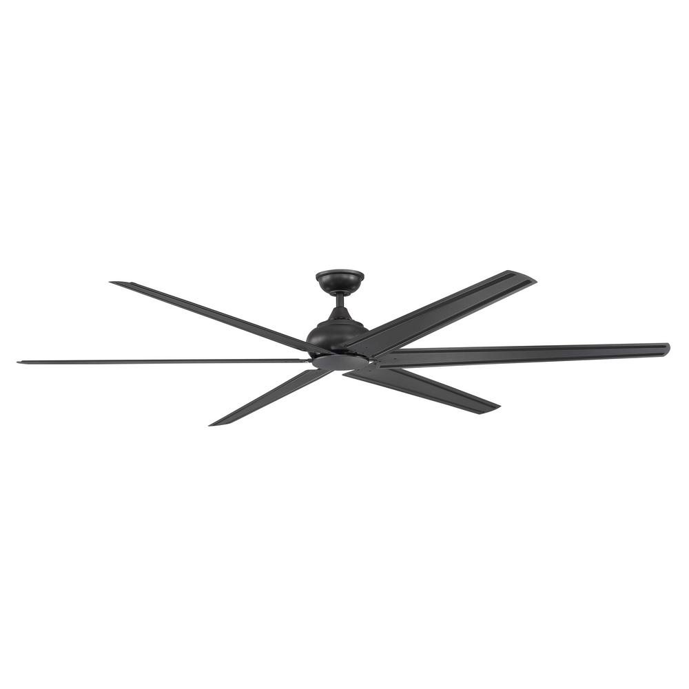Fenceham 84 In Natural Iron Ceiling Fan With Remote Control