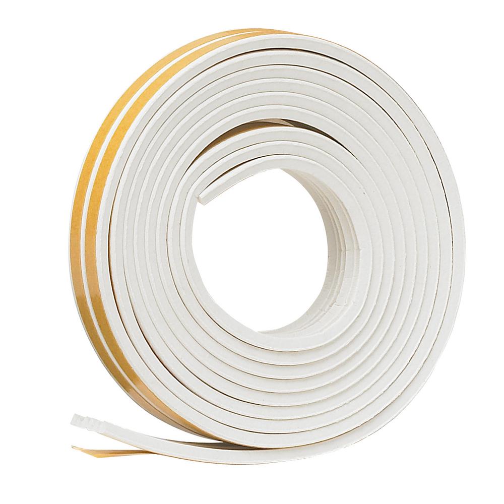Frost King E/O 3/8 in. x 17 ft. White Ribbed EPDM Cellular Rubber