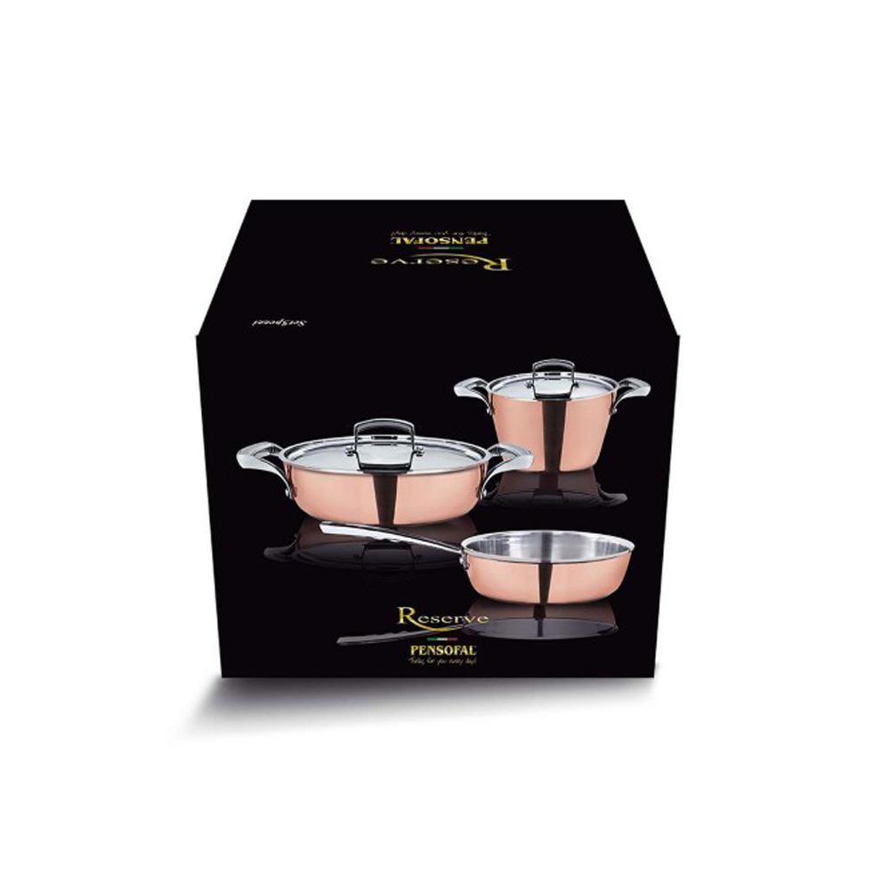 Pensofal Reserve 5-Piece Stainless Steel Cookware Set by Pensofal
