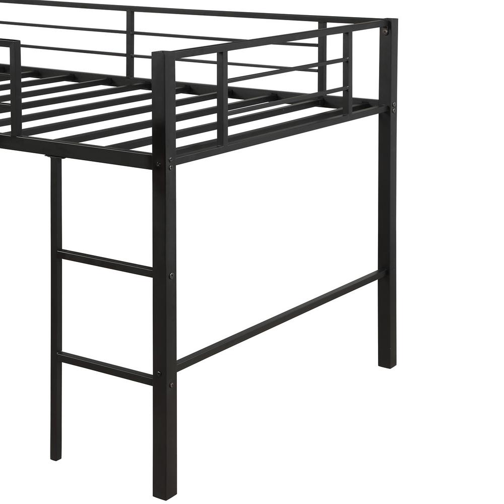 kids metal loft bed