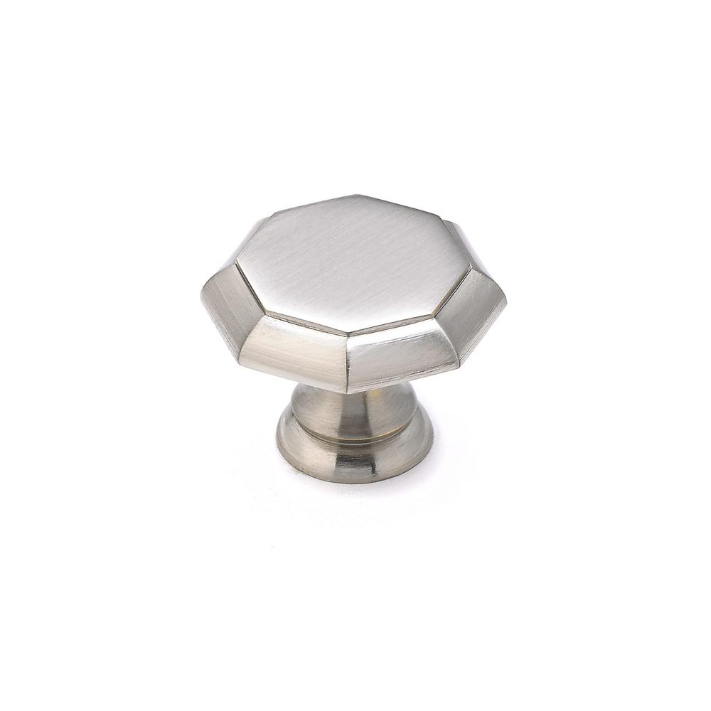 Richelieu Hardware 13/16 in. Brushed Nickel KnobBP14630195