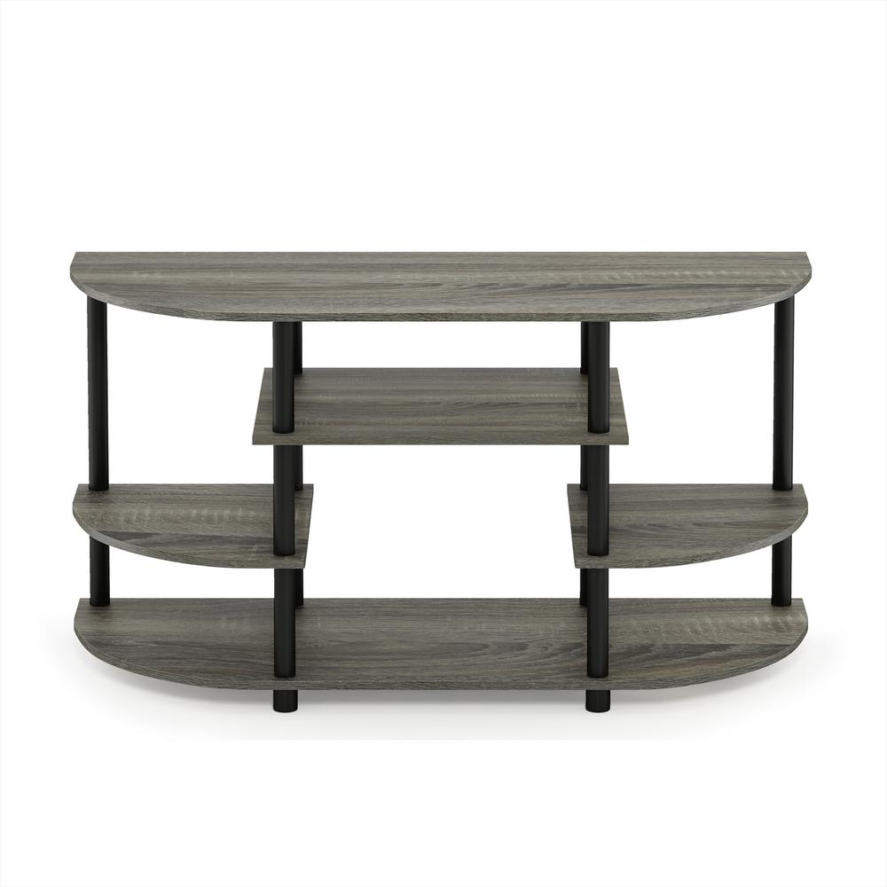 Furinno Jaya French Oak Grey Simple Design No Tool Tv Stand 15116gyw Furinno Jaya French Oak Grey Simple Design No Tool Tv Stand