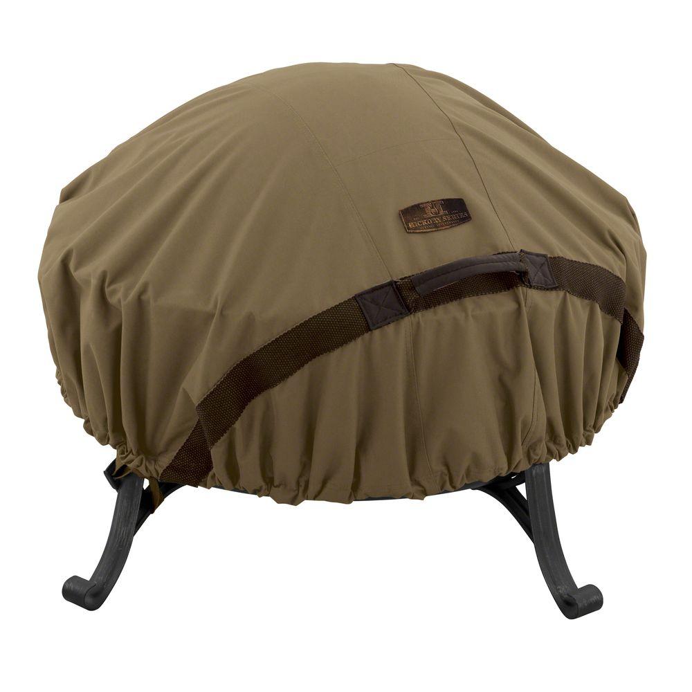 Classic Accessories Hickory 60 In Round Fire Pit Cover 55 198