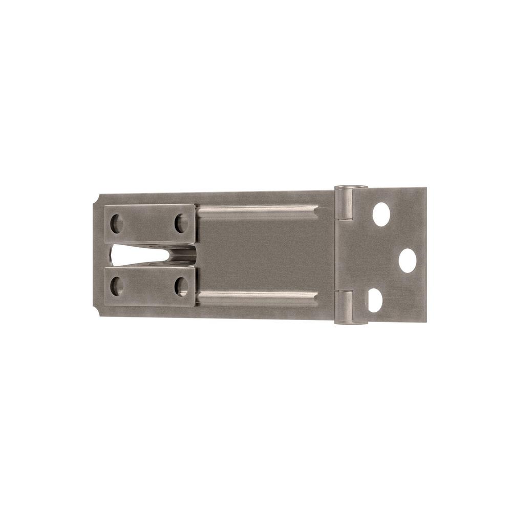 The Hillman Group 851414 Double Hinge Safety Fixed Staple hasps 31/2