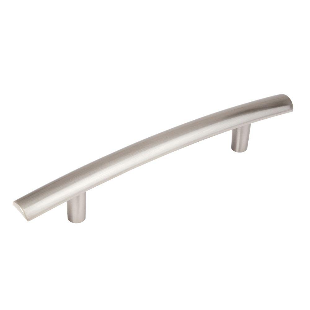 Liberty Arched 33/4 in. (96mm) Satin Nickel Drawer Pull143609 The