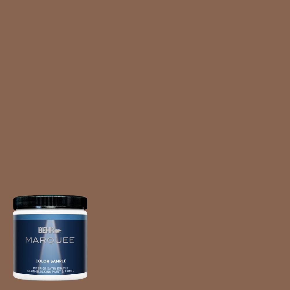 BEHR MARQUEE 8 oz. PPU317 Clay Pot Satin Enamel Interior/Exterior