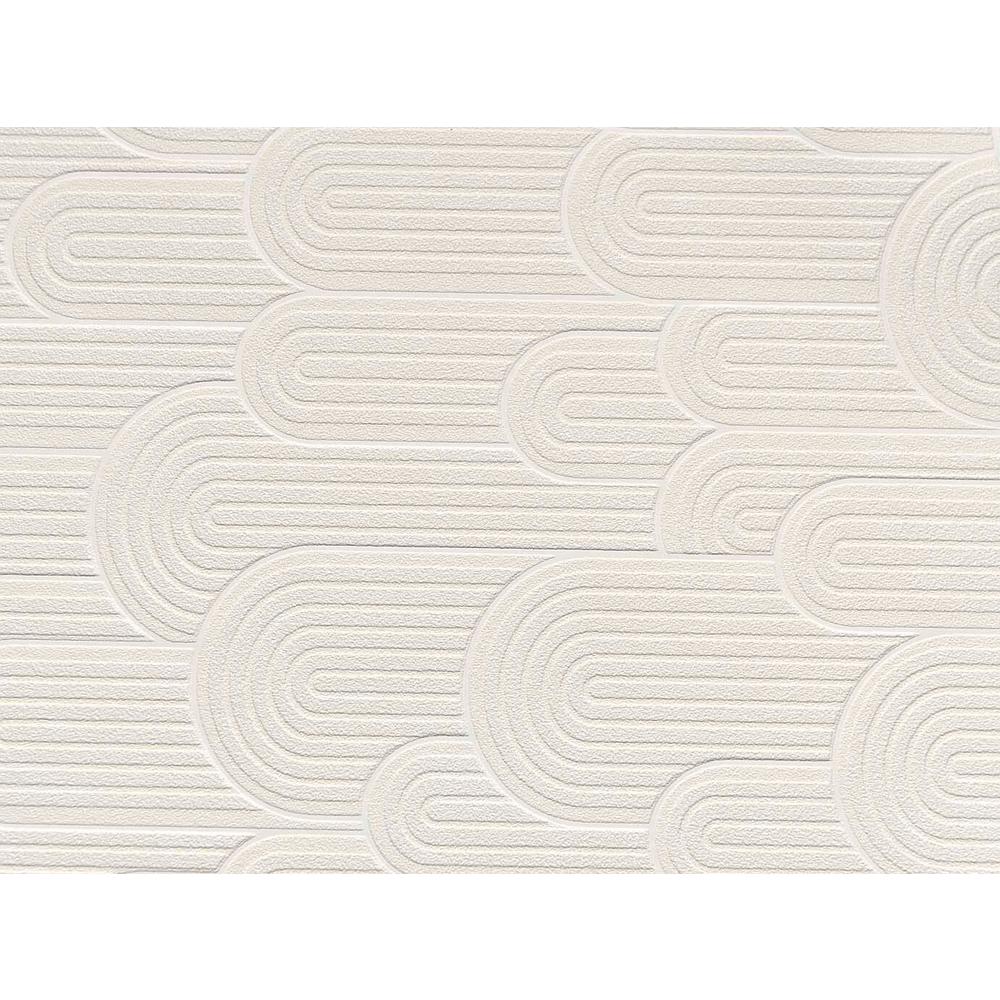 Walls Republic Retro Geometric Hills Paper Strippable Wallpaper (Covers