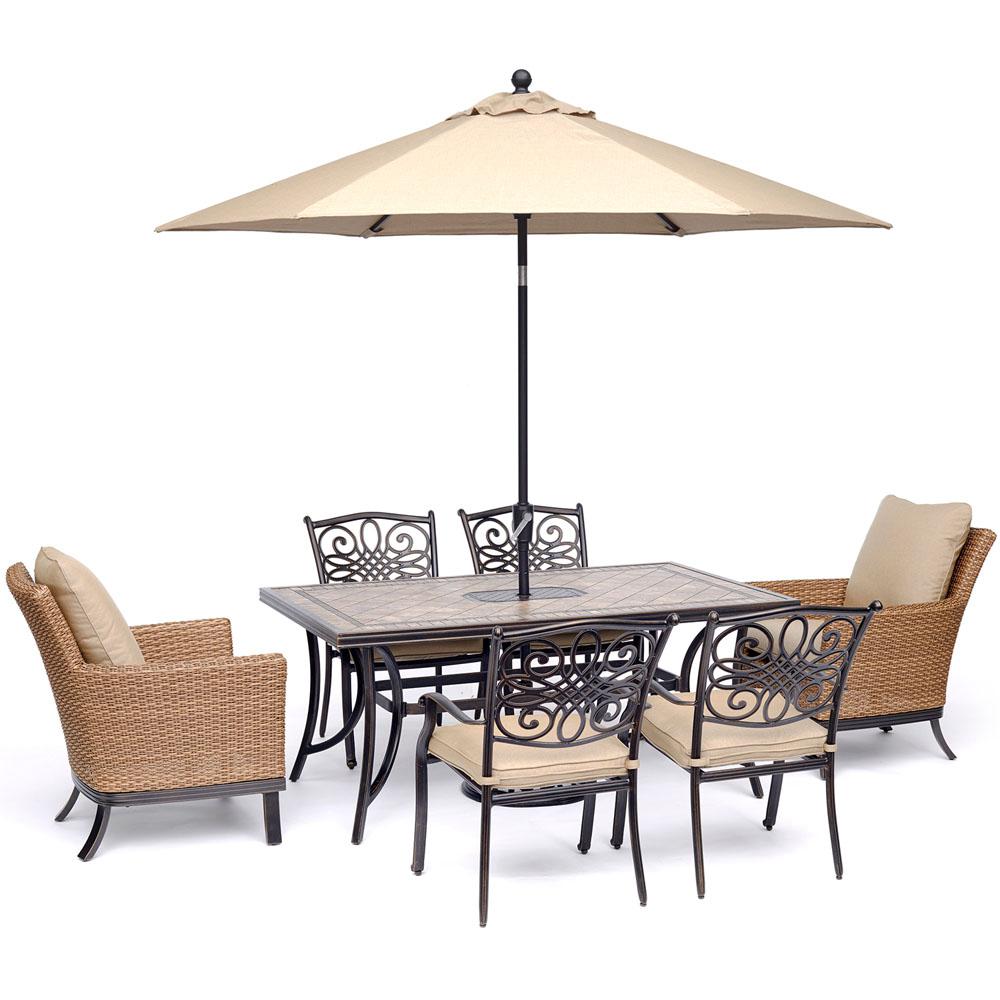 Ceramic Standard Dining Height Patio Furniture The Home Depot - Ceramic Patio Table Set Ceramic Standard Dining Height Patio Furniture The Home Depot - Ceramic Patio Table Set