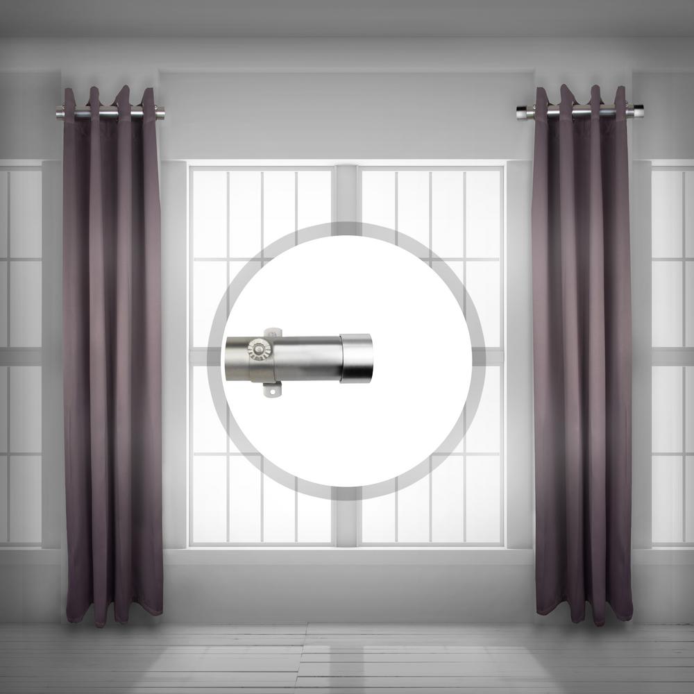 12 inch side curtain rods