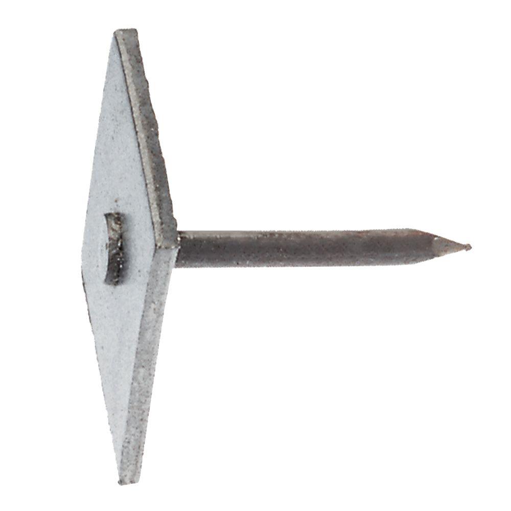 GripRite 12 x 13/4 in. Metal Square Cap Roofing Nails (3 lb.Pack