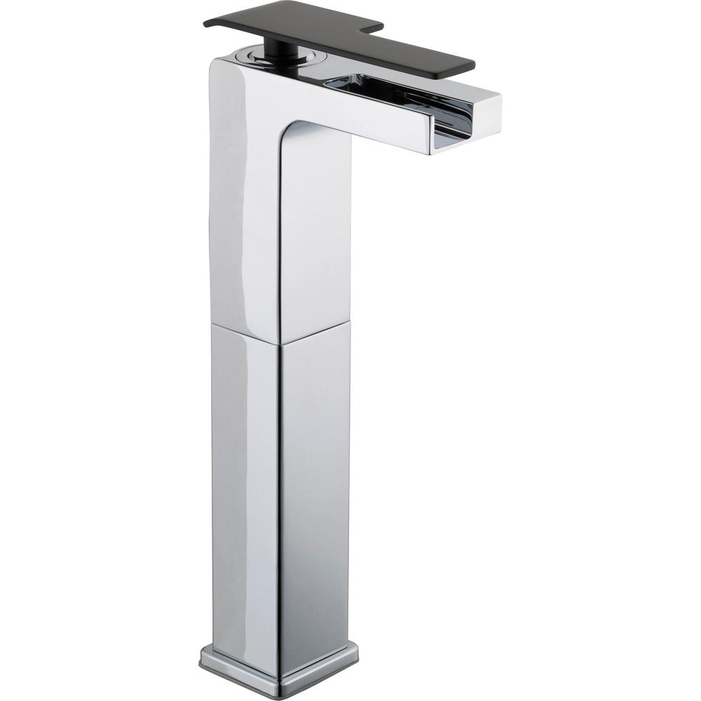 Glacier Bay Femke SingleHandle Vessel Bathroom Faucet in Chrome and