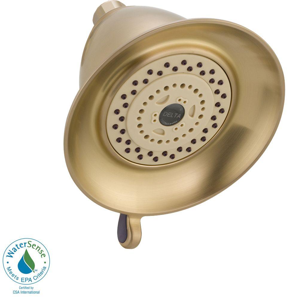 Delta Addison 1Spray Handheld Showerhead in Champagne BronzeRP61283CZ The Home Depot