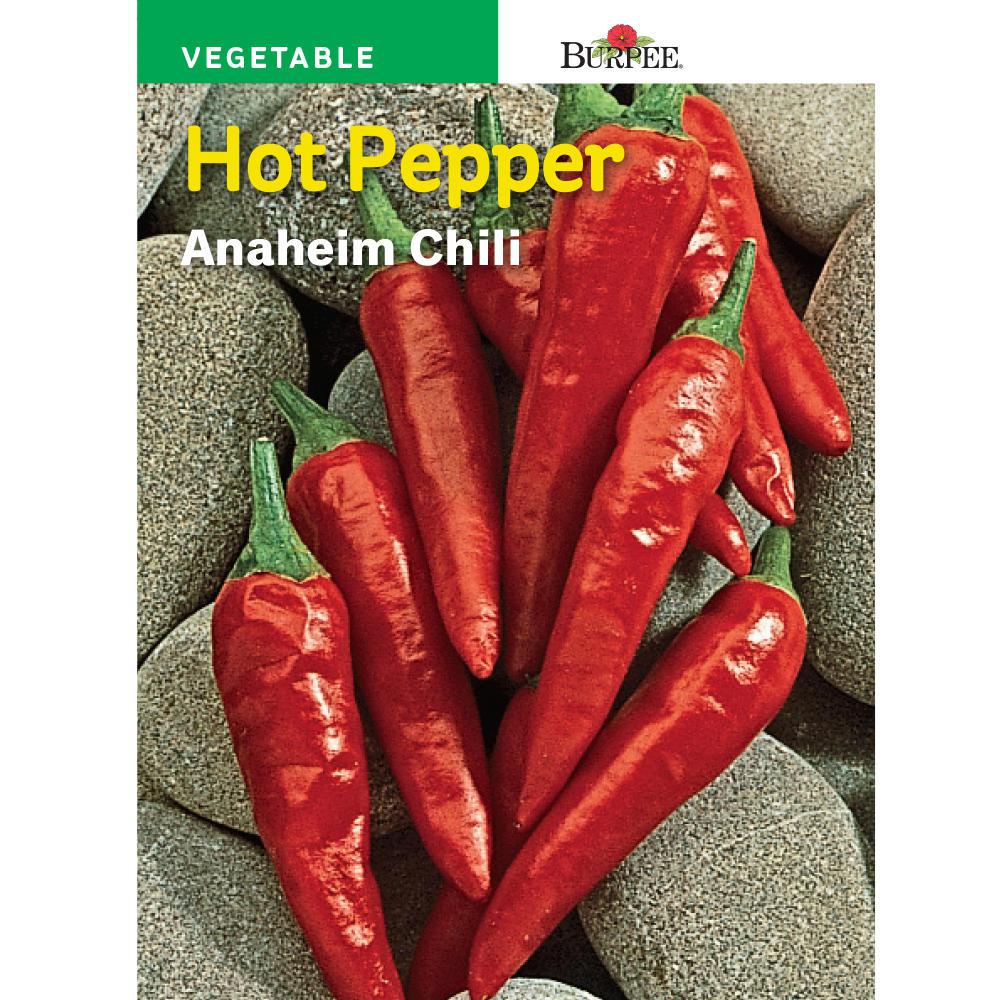 Burpee Hl Pepper Hot Anaheim Chili Seed 52863 The Home Depot