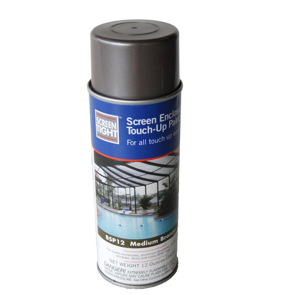 paint screen aerosol tight bronze spray depot homedepot medium oz gloss semi