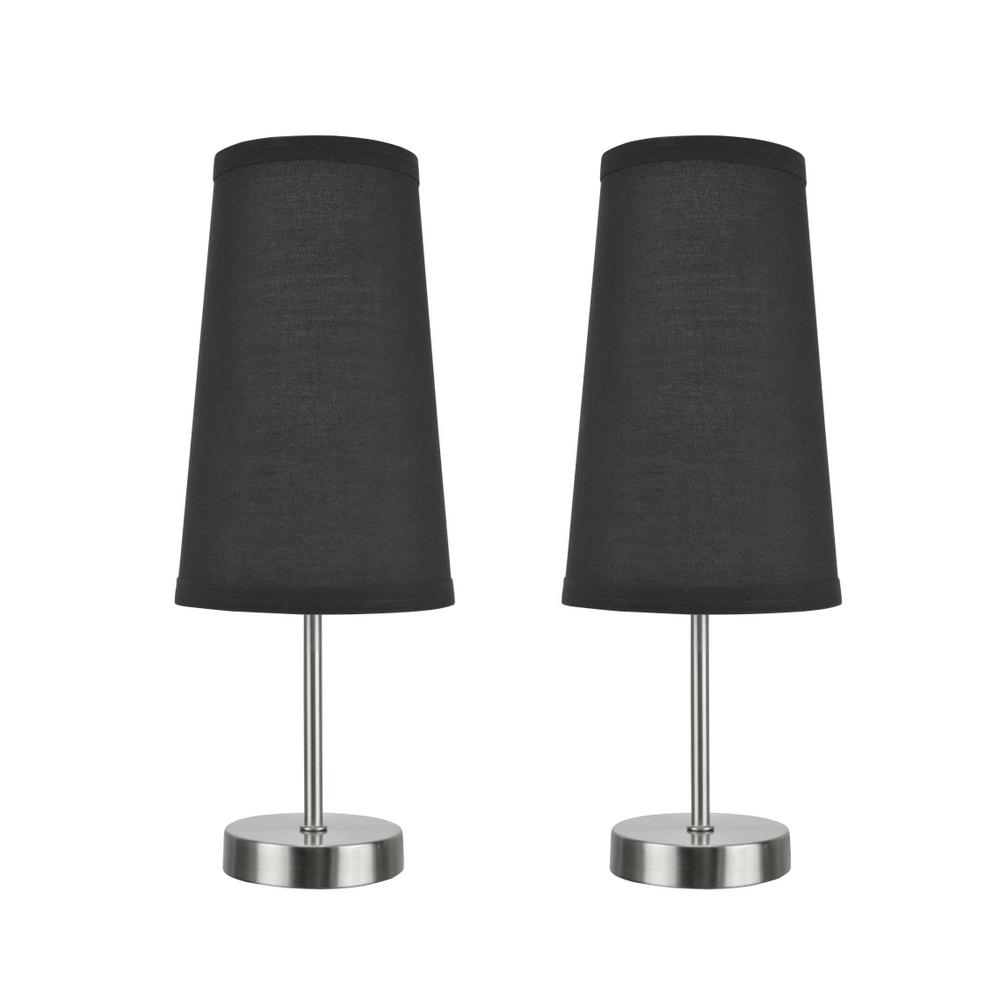 black candlestick table lamps