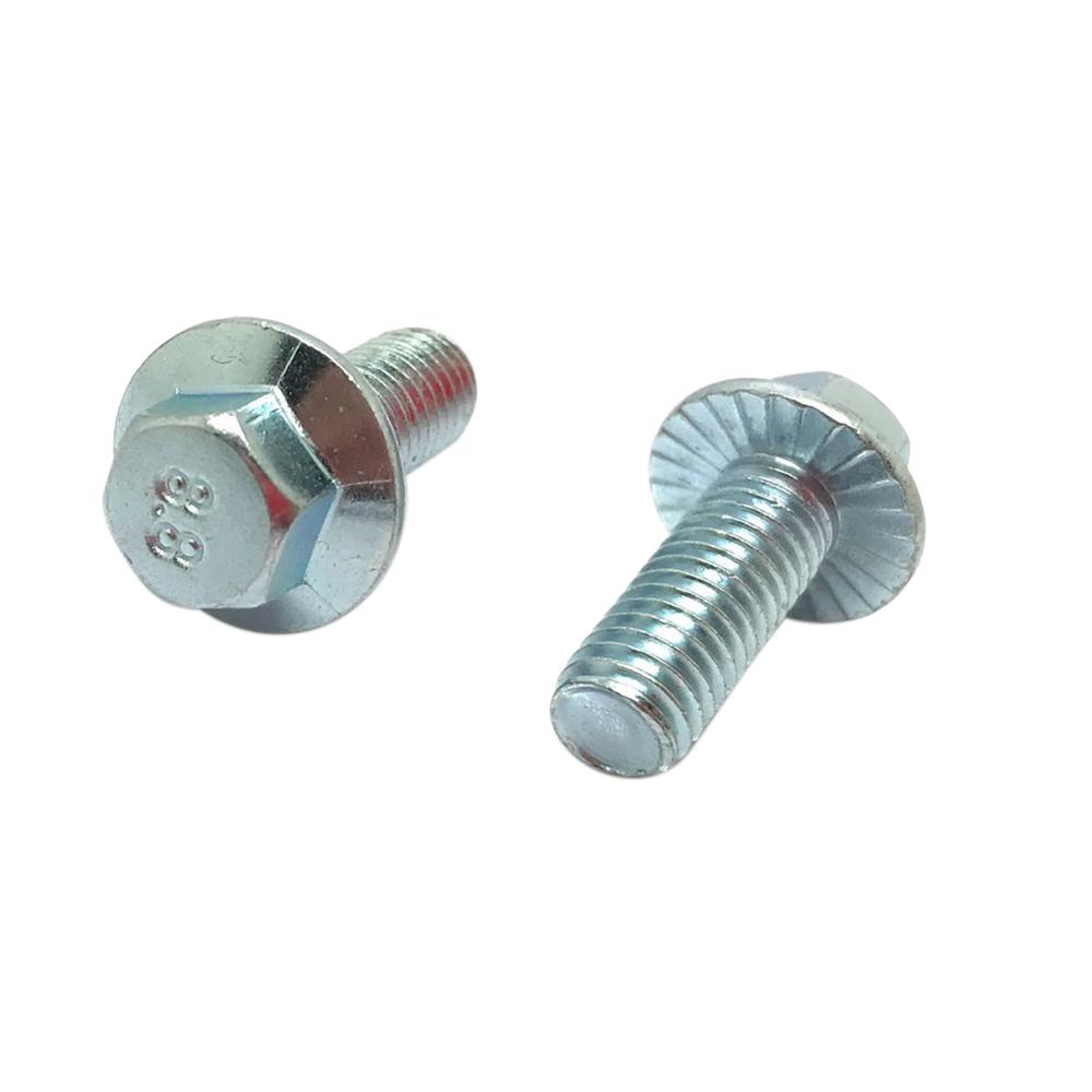 Prime-Line 9089487 Flange Bolts Zinc Plated Steel Class 8.8 Metric 25-Pack M8-1.25 X 20MM