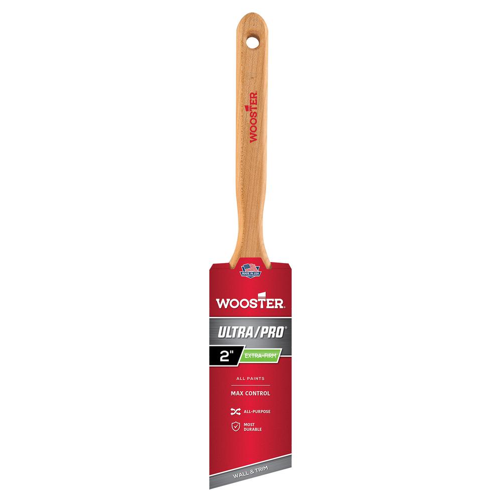 Wooster 21/2 in. Nylon Ultra/Pro ExtraFirm Angle Sash Brush