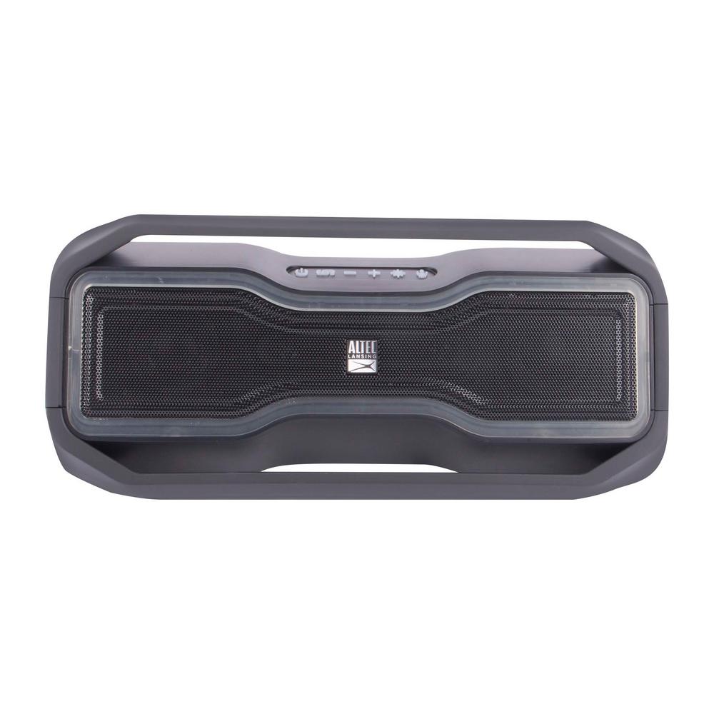 Altec Lansing Rock Box Mini Bluetooth SpeakerIMW991BLK The Home Depot