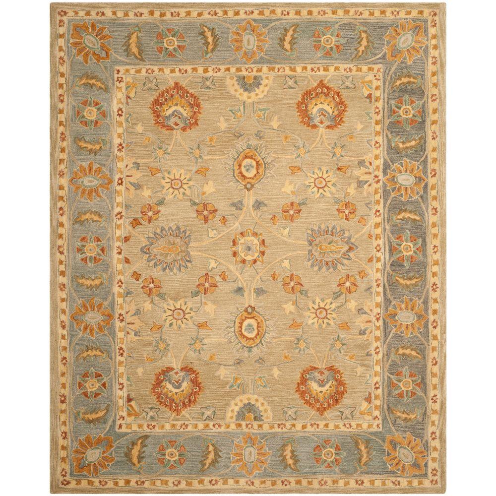 Safavieh Anatolia Taupe/Grey 6 ft. x 9 ft. Area RugAN561A6 The Home