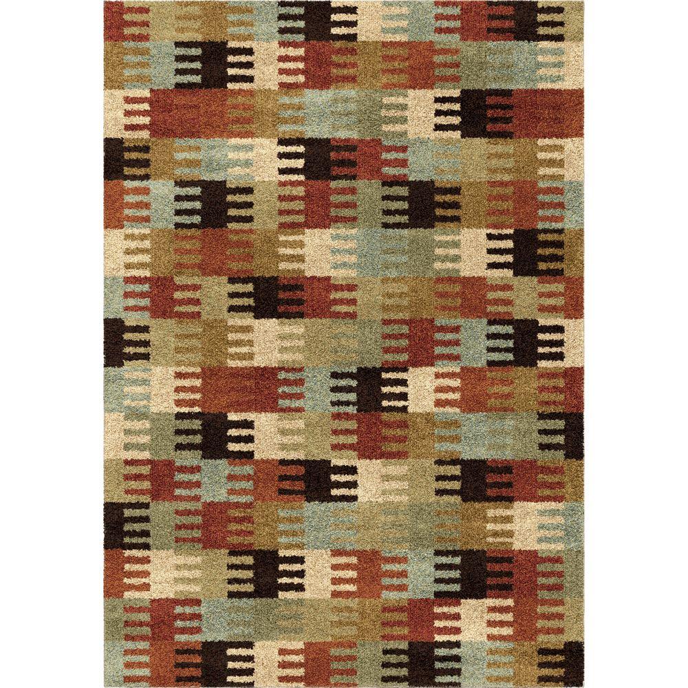 Orian Rugs Wichita Multi 7 Ft. 10 In. X 10 Ft. 10 In. Plush Pile ...