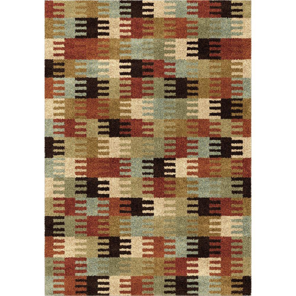 Orian Rugs Wichita Multi 7 ft. 10 in. x 10 ft. 10 in. Plush Pile