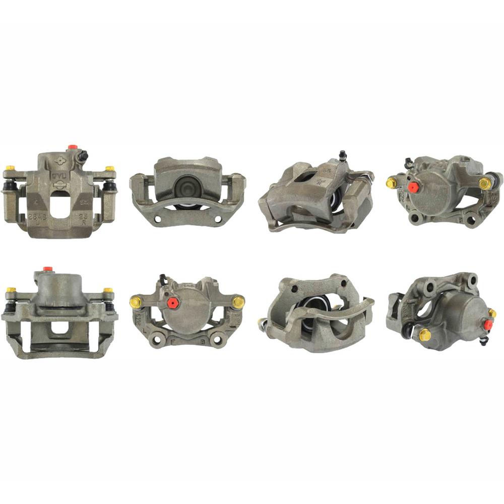 Disc Brake Caliper-Premium Semi-Loaded Caliper Housing and Bracket Front Right
