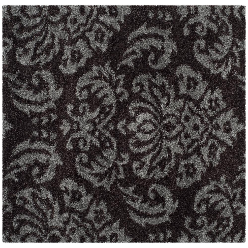 Safavieh Florida Dark Brown Smoke 5 Ft X Square Area Rug Safavieh Florida Dark Brown Smoke 5 Ft X Square Area