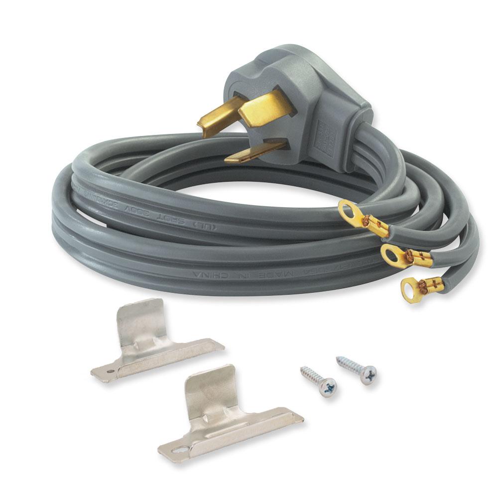 Everbilt 6 ft. 3Prong 30 Amp Dryer Cord98247 The Home Depot