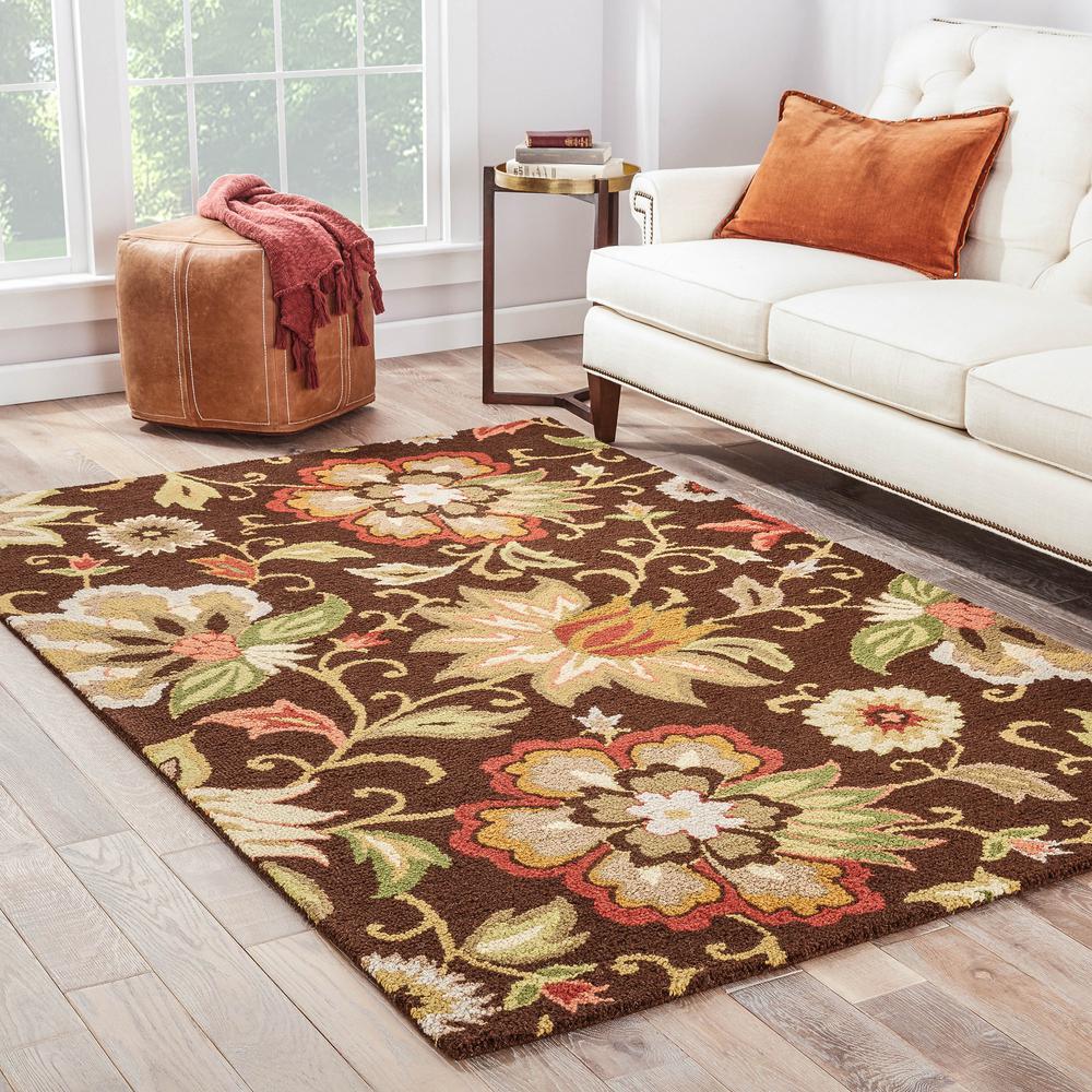 Jaipur Rugs Brown 3 Ft X 8 Fl Runner Rug Rug111662 The Jaipur Rugs Brown 3 Ft X 8 Fl