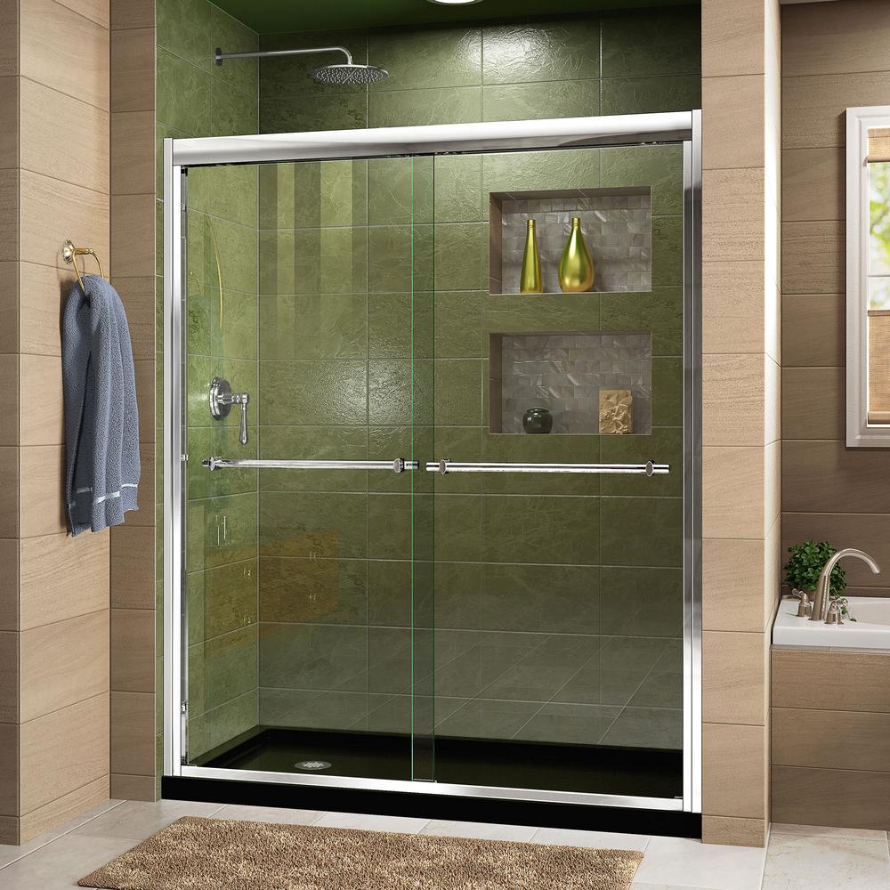 Chrome Finish D/'Lucci SHOWER SCREEN HANDLE 60x28mm Stainless Steel