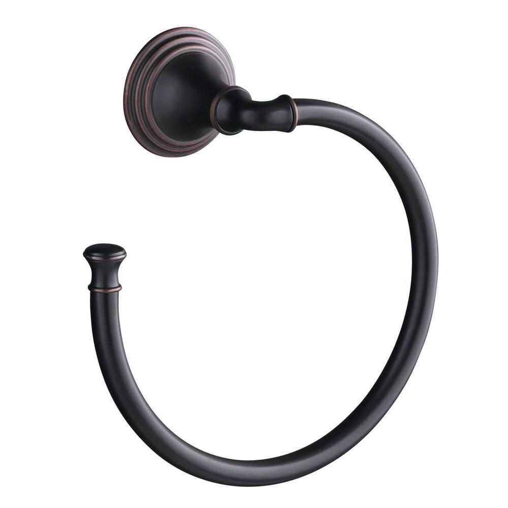 KOHLER Devonshire Towel Ring in OilRubbed BronzeKR10557BRZ The
