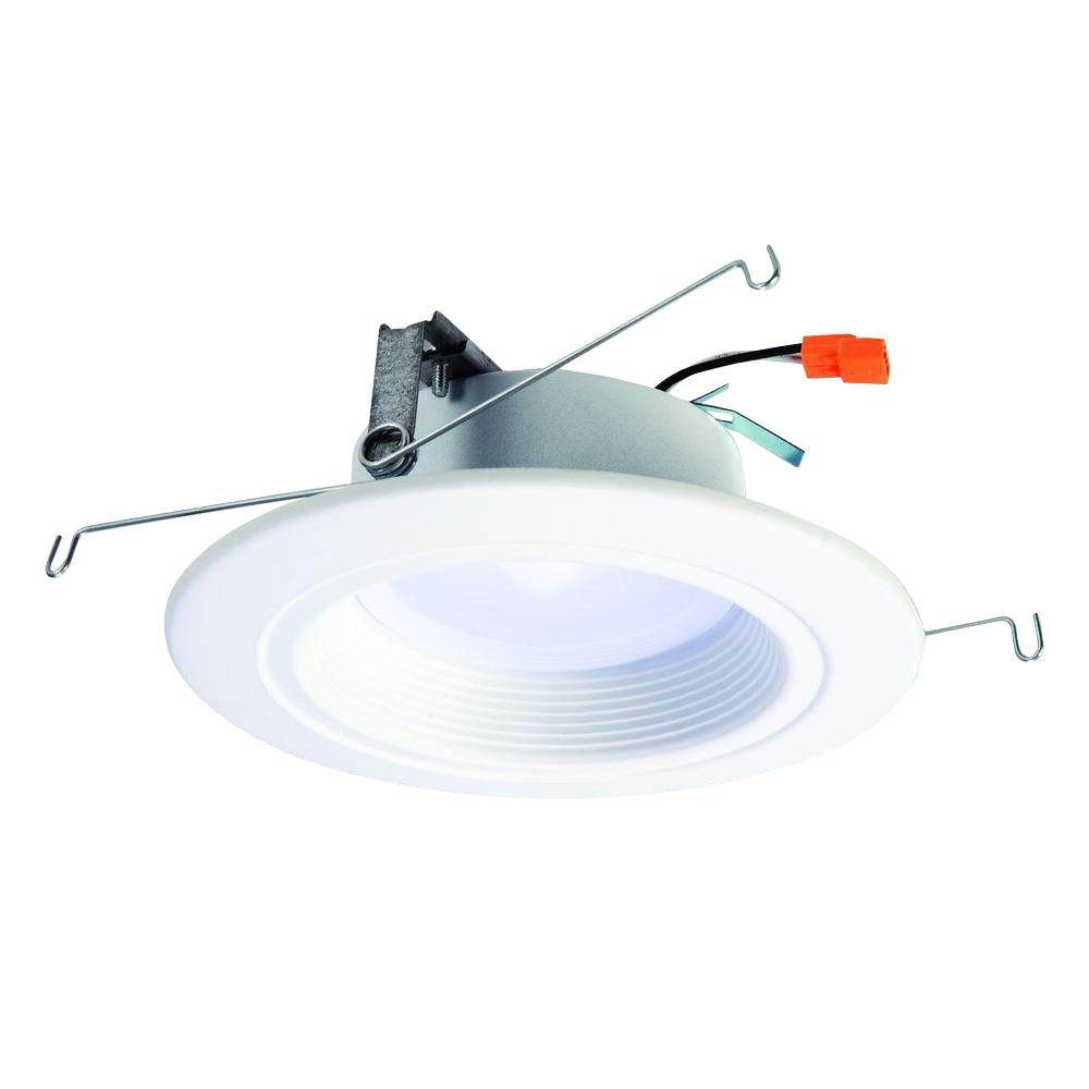Halo RL 5 in. and 6 in. White Integrated LED Recessed Ceiling Light