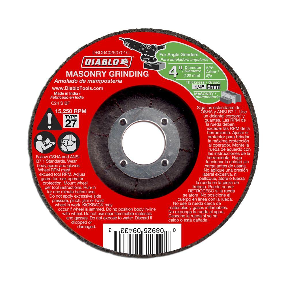 masonry grinding wheel