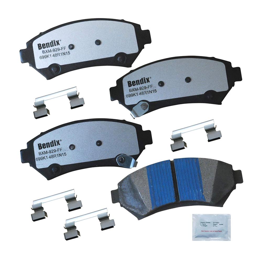 Disc Brake Pad Set-Fleet Metlok Semi-Metallic SDR Disc Brake Pad Front,Rear