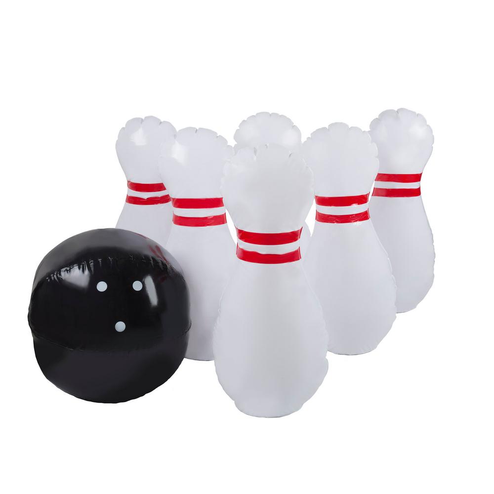 giant inflatable bowling set