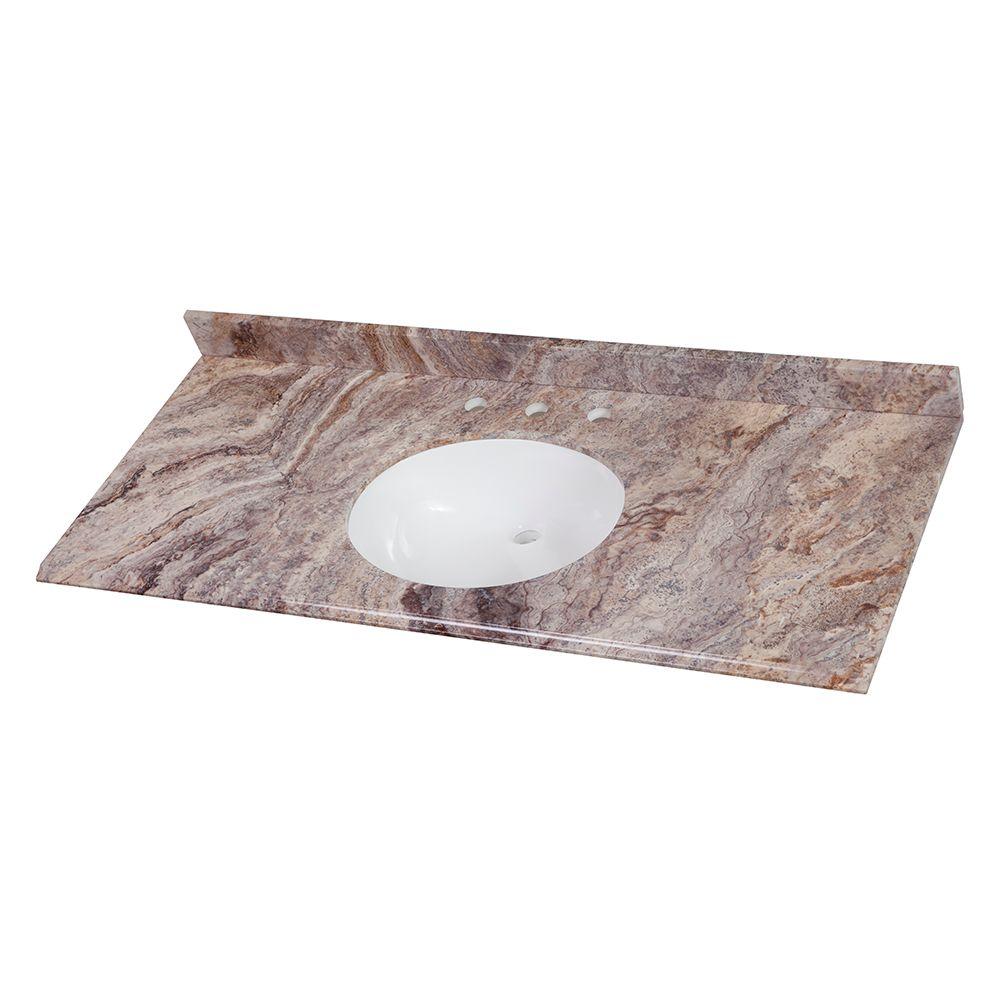 Home Decorators Collection 49 In W X 22 D Stone Effects Home Decorators Collection 49 In W X